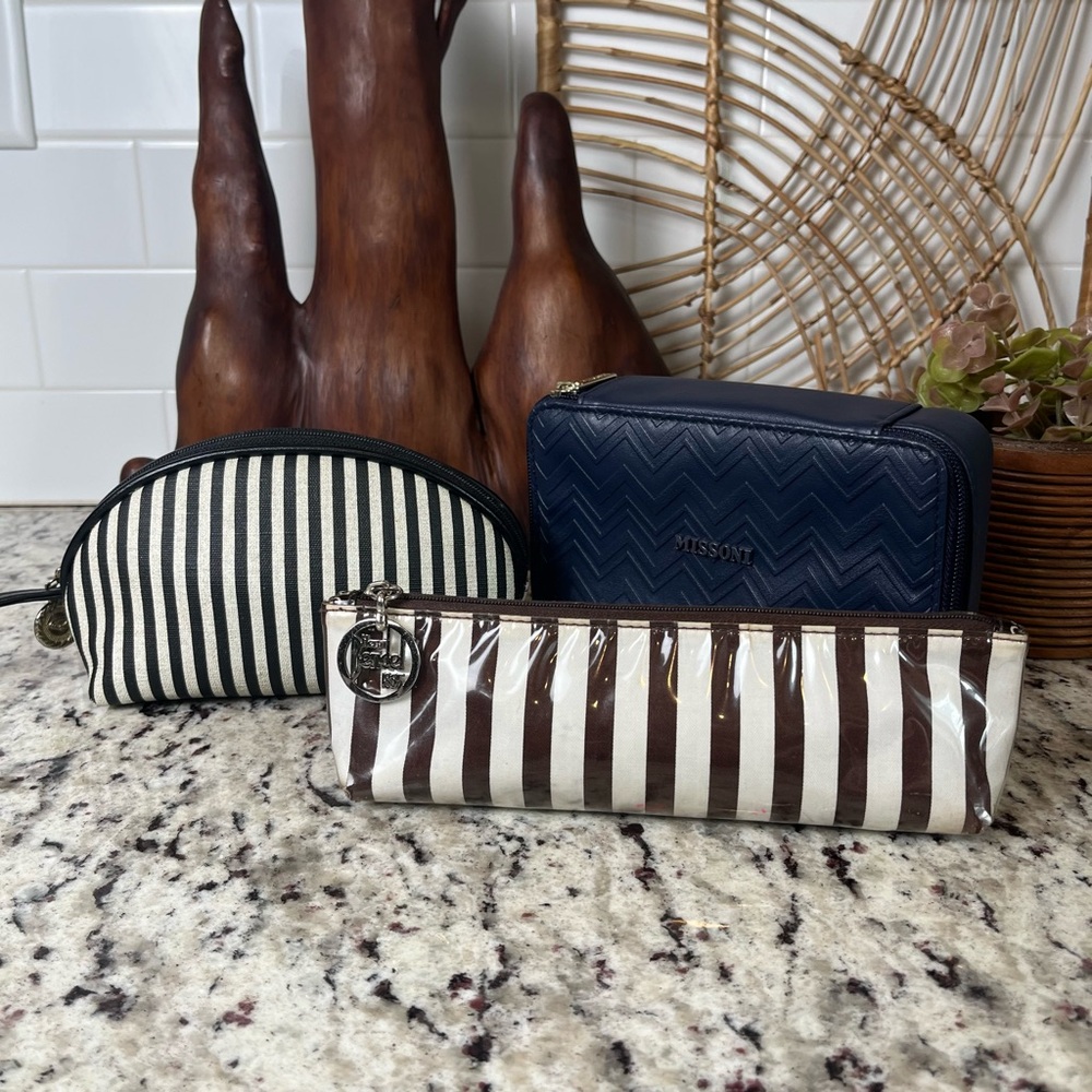 Bundle of Designer Cosmetic Pounches